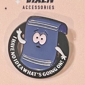 Towelie I have no Idea Whats Going On South Park Memorabilia Enamel Pin Brooch